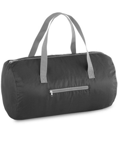 Borsone economico ripiegabile cm 24 x 41 Nero