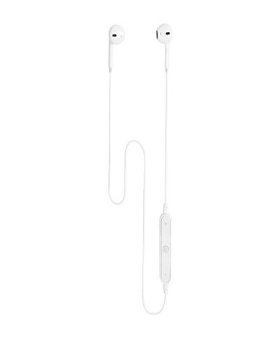 Auricolari con custodia Bianco