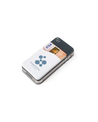 Porta biglietti da visita per smartphone
