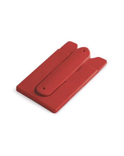 Porta biglietti da visita per smartphone Rosso