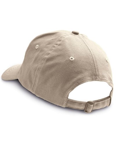 Cappellino con visiera 100% tela cotone
