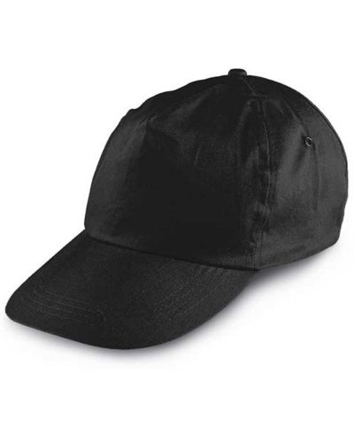 Cappellino con visiera Nero