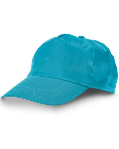 Cappellino con visiera Azzurro