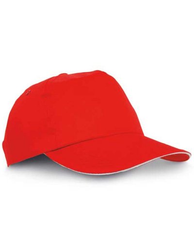 Cappellino sandwich Rosso