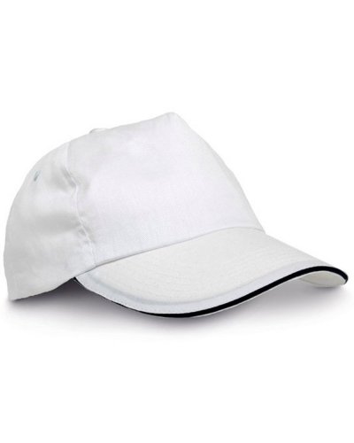 Cappellino sandwich Bianco