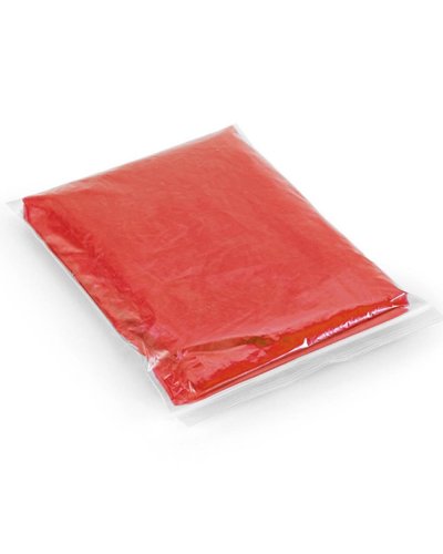 Poncho impermeabile Rosso