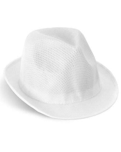 Cappello in paglia multicolor Bianco