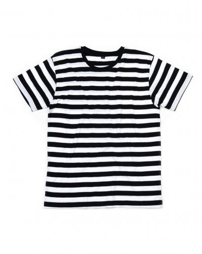 Men's Stripy T Black/White