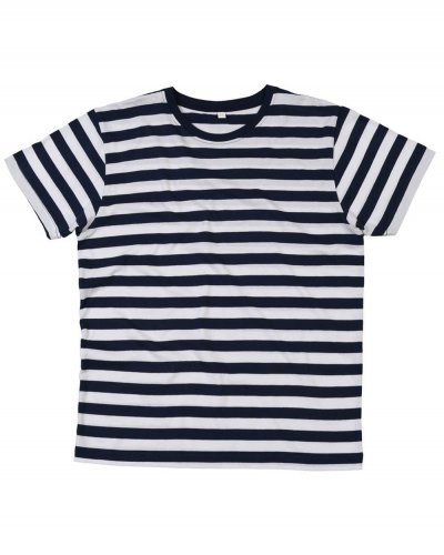 Men's Stripy T Navy/White