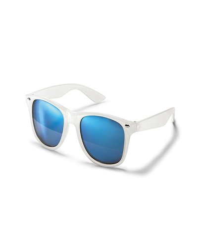 Occhiali da sole con lenti specchiate Azzurro