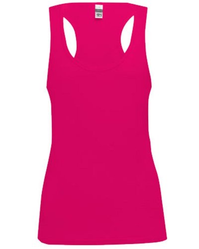 Thc tirana. Ärmelloses baumwoll-t-shirt für frauen  Rosa 1
