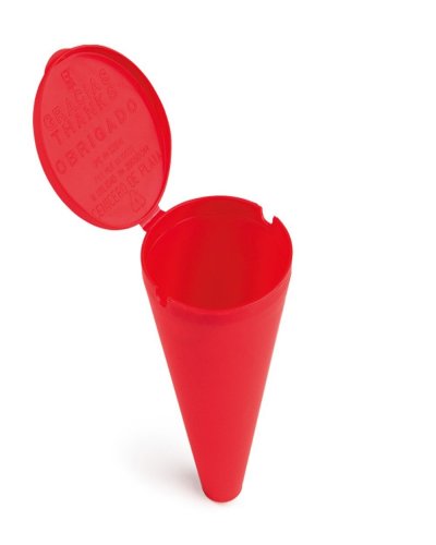 POSACENERE DA SPIAGGIA Rosso