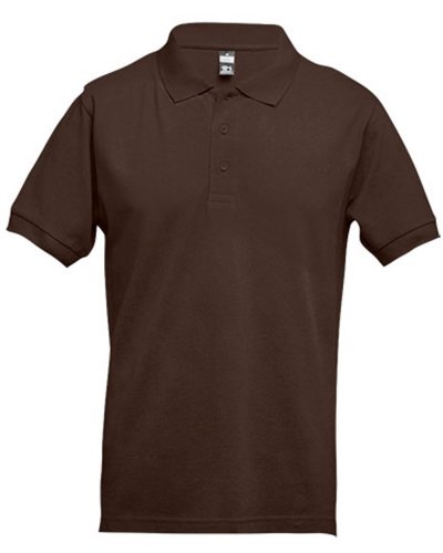 ADAM Herren Polo-Shirt Marrone