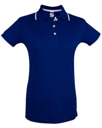 Thc rome women. "slim fit" damen poloshirt  Blu