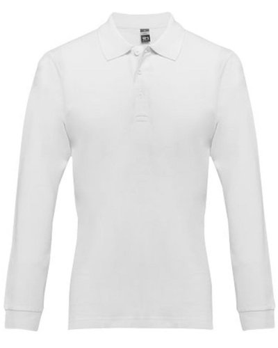 Thc bern wh 3xl. polo de manga larga para hombre 