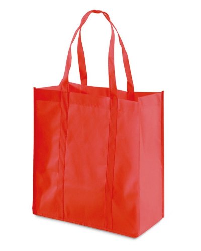Borsa in tnt manici 50 cm Rosso