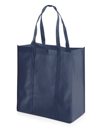Borsa in tnt manici 50 cm Blu