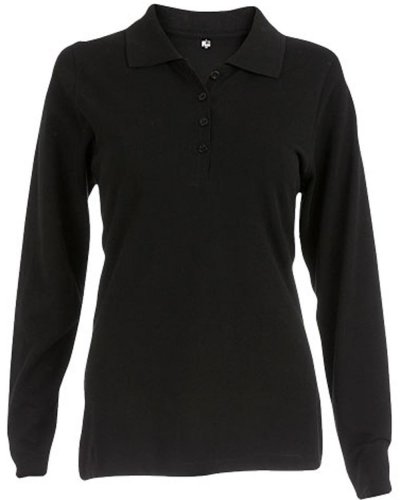 Thc bern women. damen langarm-poloshirt 