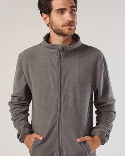 Thc helsinki. chaqueta polar para hombre, con cremallera 