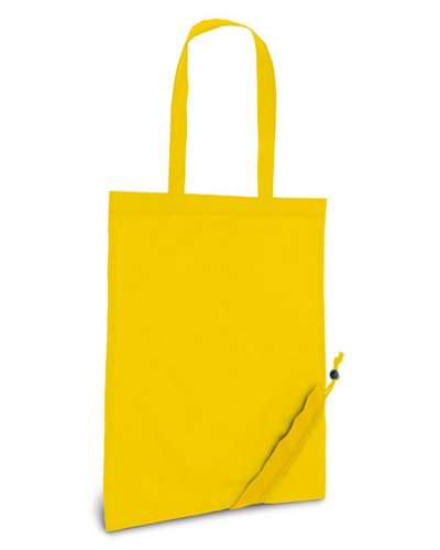 Borsa pieghevole in poliestere Shops Giallo