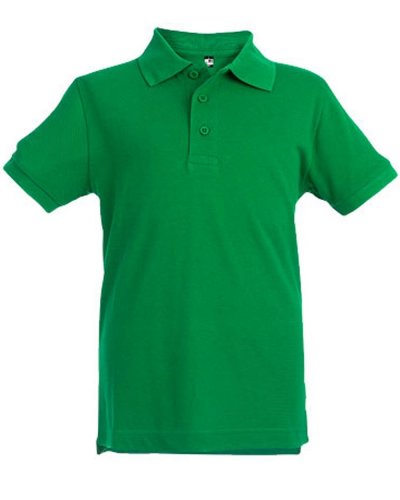 Thc adam kids. kurzärmeliges baumwoll-poloshirt für kinder (unisex) 