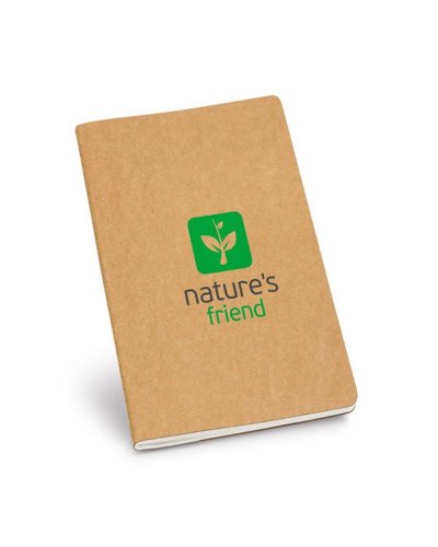 Block notes A5 in carta riciclata e tasca interna