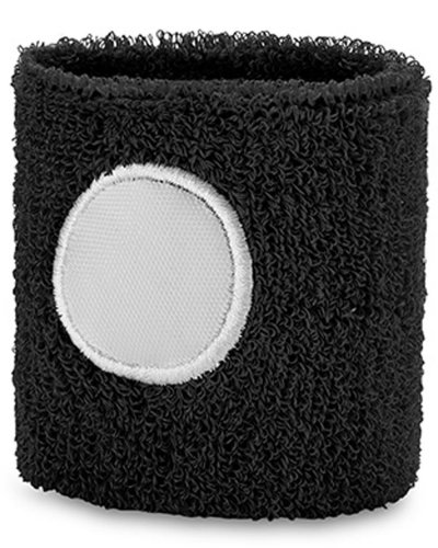 Polsino elasticizzato Nero
