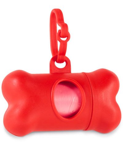 Porta sacchetti Rosso