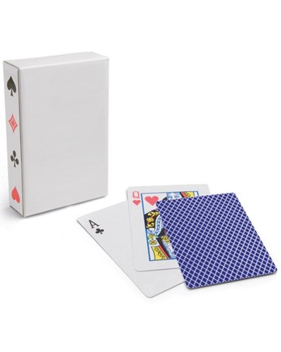 Confezione di 54 carte Blu