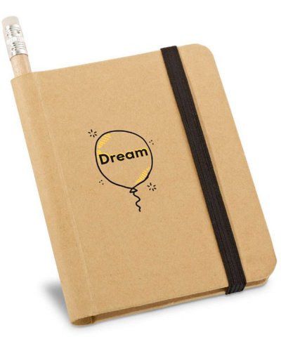 Block notes A7 con copertina rigida