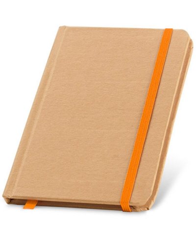 Block note A6 con copertina rigida Arancione