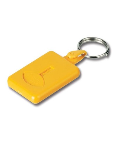 Portachiavi Moneta a Gettone Giallo