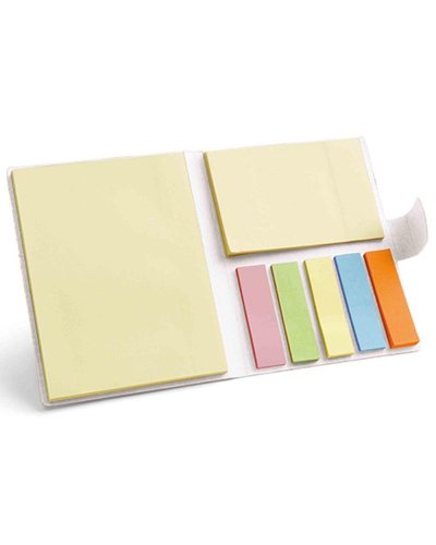 Blocco appunti con memo adesivi 8 x 10,5 cm