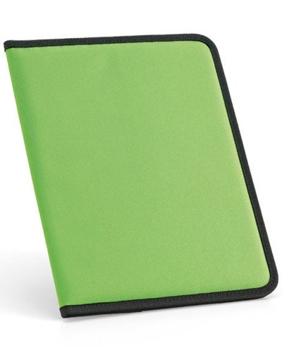 Cartella A4 in Poliestere Verde Chiaro