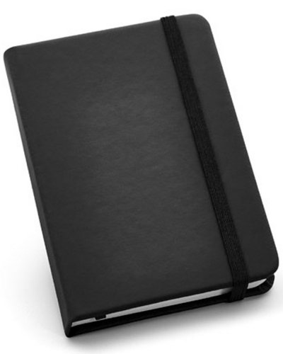 Block Notes in Similpelle Nero