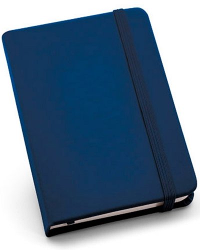 Block Notes in Similpelle Blu