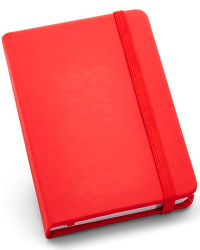 Block Notes in Similpelle Rosso