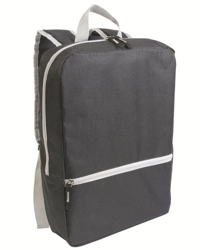 Zaino porta computer con 2 tasche Nero