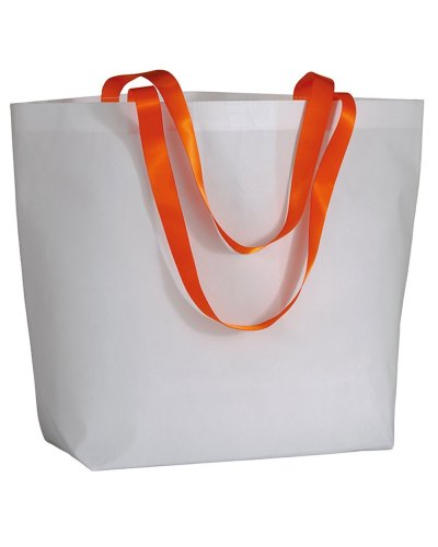Comprador Bianca con asas de colores fluorescentes Arancio