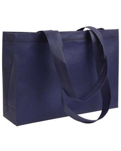 Shopper con manici lunghi - Media Blu scuro
