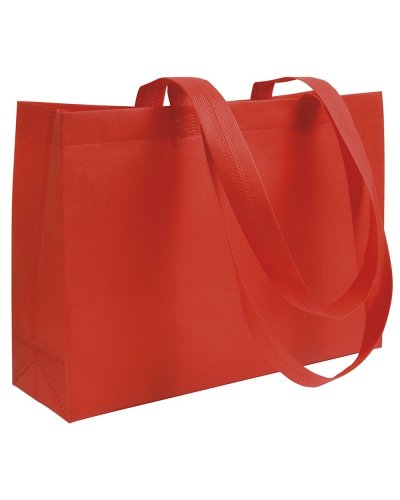 Shopper con manici lunghi - Media Rosso