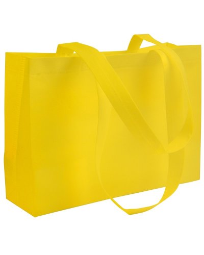 Shopper con manici lunghi - Media Giallo