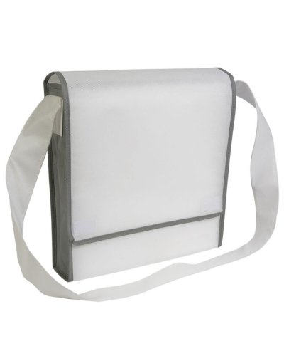 Borsa tracolla Postino Bianco