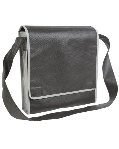 Borsa tracolla Postino Nero