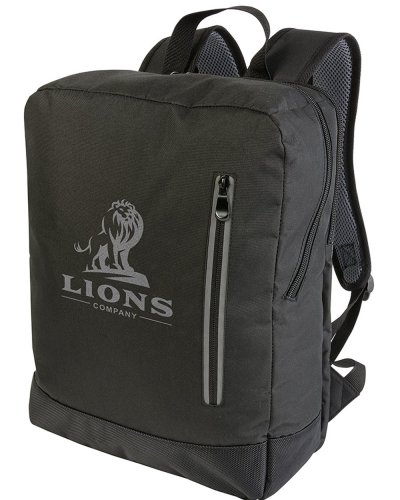 Zaino porta pc con tasca frontale catarifrangente