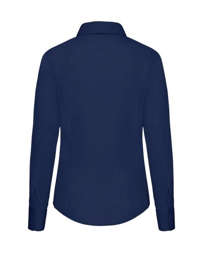 Camicia donna in popeline maniche lunghe