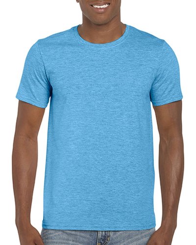 T-shirt Personalizzate Gildan Soft-Style Heather Sapphire