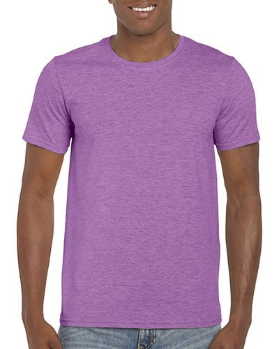 T-shirt Personalizzate Gildan Soft-Style Heather Radiant Orchid