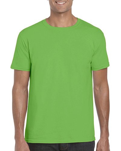 T-shirt Personalizzate Gildan Soft-Style Electric Green