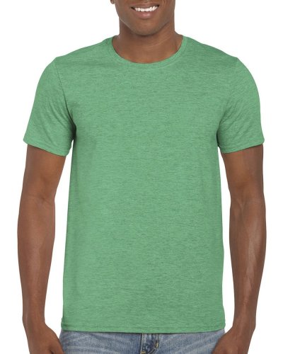 T-shirt Personalizzate Gildan Soft-Style Heather Irish Green